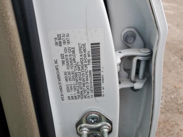 5J8TB3H3XHL009968 Acura RDX