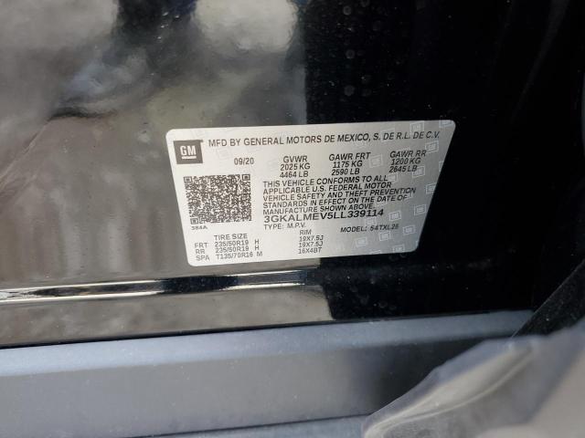 3GKALMEV5LL339114 GMC Terrain Sle