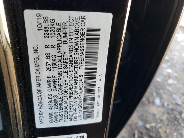1HGCV3F15LA000415 Honda ACCORD HYBRID