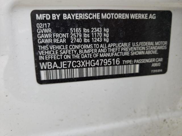 WBAJE7C3XHG479516 BMW 540 XI