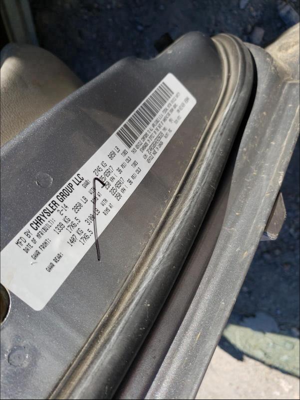 2C4RDGBG4ER296328 Dodge Grand Caravan Se