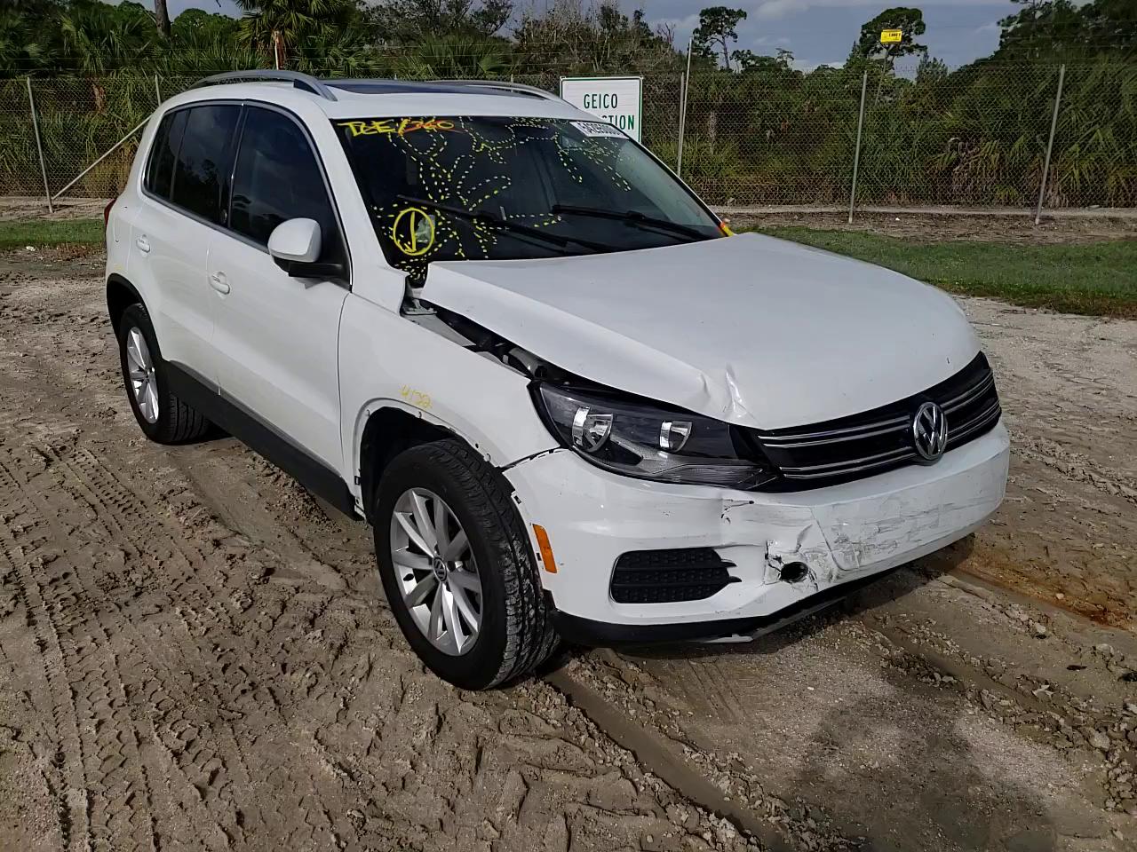 2017 VOLKSWAGEN TIGUAN WOL WVGRV7AXXHK022693