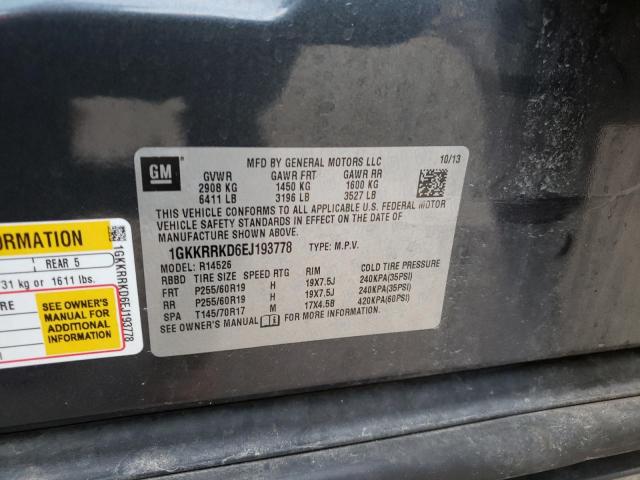 1GKKRRKD6EJ193778 GMC Acadia Slt-1