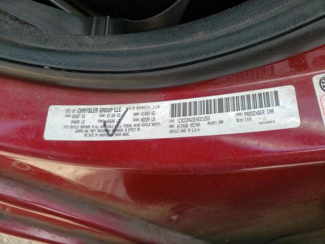 1C3CDZAG3EN221253 Dodge AVENGER SE