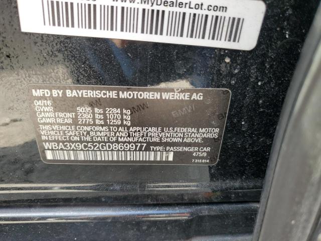WBA3X9C52GD869977 BMW 335 Xigt