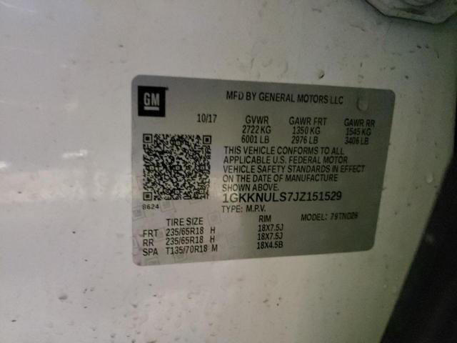 1GKKNULS7JZ151529 GMC Acadia Slt-1