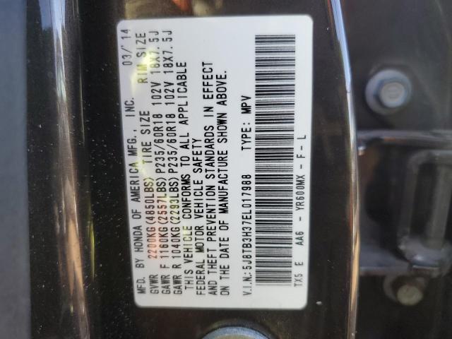 5J8TB3H37EL017988 Acura RDX