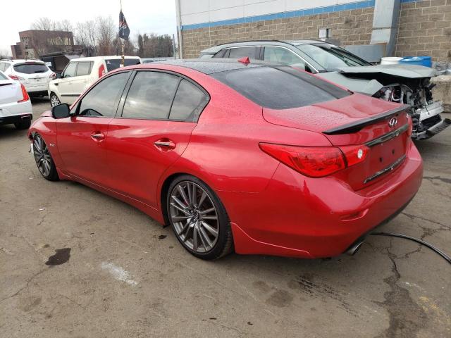 JN1FV7AR7HM871759 Infiniti Q50 Red Sport 400
