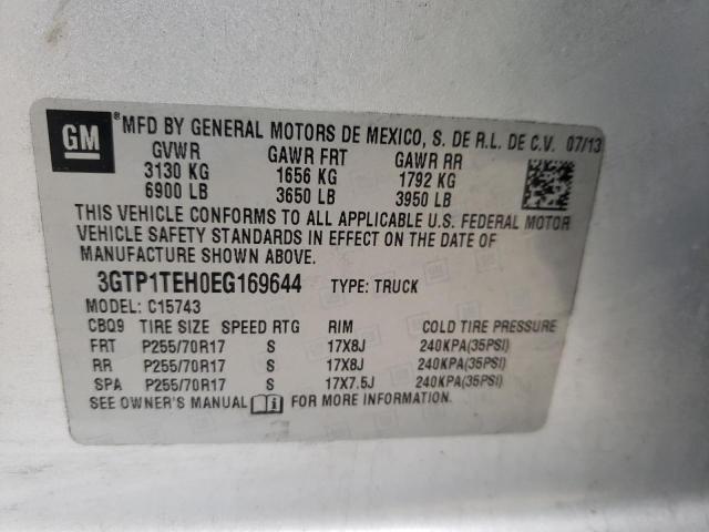 3GTP1TEH0EG169644 GMC Sierra C1500