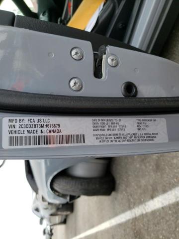 2C3CDZBT3MH676879 Dodge Challenger R/t