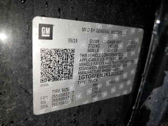 1GTG6FEN1K1311633 GMC Canyon All Terrain