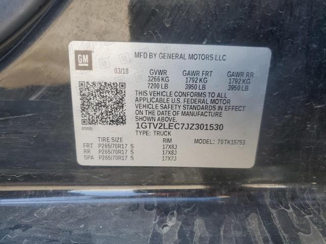 1GTV2LEC7JZ301530 GMC Sierra K1500