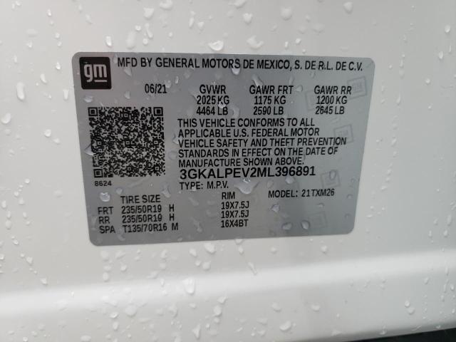 3GKALPEV2ML396891 GMC Terrain Slt