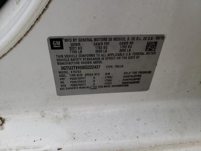 3GTU2TEH9EG222437 GMC Sierra K1500
