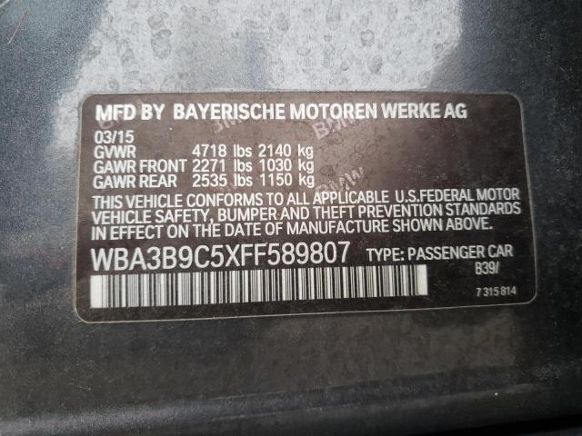 WBA3B9C5XFF589807 BMW 335 XI