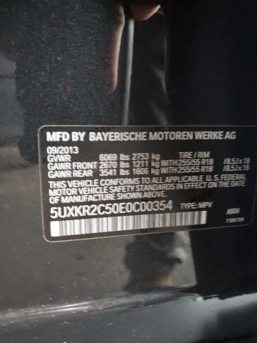5UXKR2C50E0C00354 BMW X5 Sdrive35i