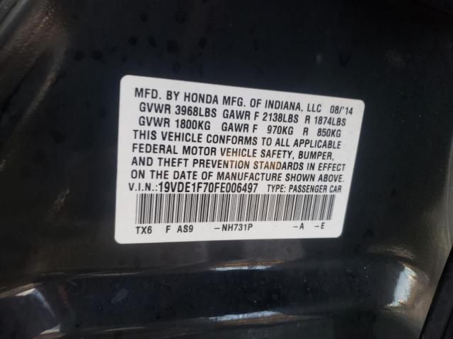 19VDE1F70FE006497 Acura Ilx 20 Tech
