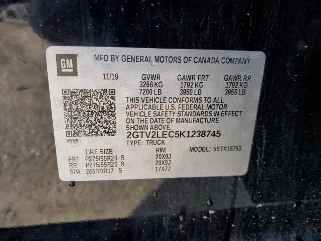 2GTV2LEC5K1238745 GMC Sierra Limited K1500