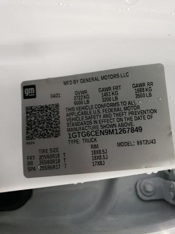 1GTG6CEN9M1267849 GMC Canyon Elevation
