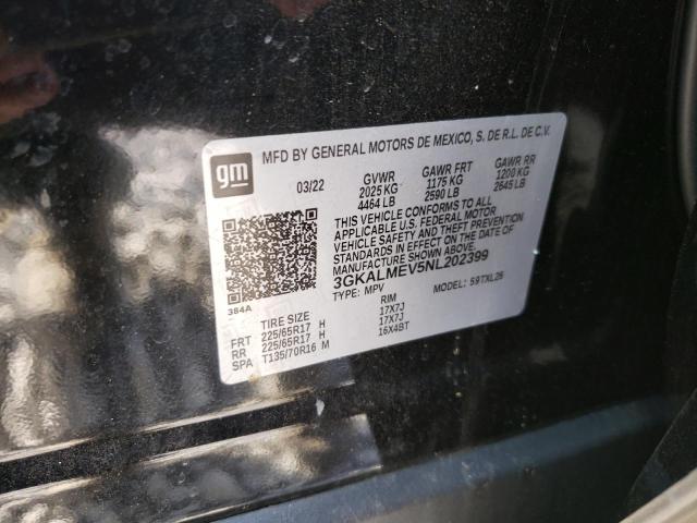 3GKALMEV5NL202399 GMC Terrain Sle