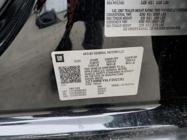 1GT49REY6LF202191 GMC Sierra K2500 Denali
