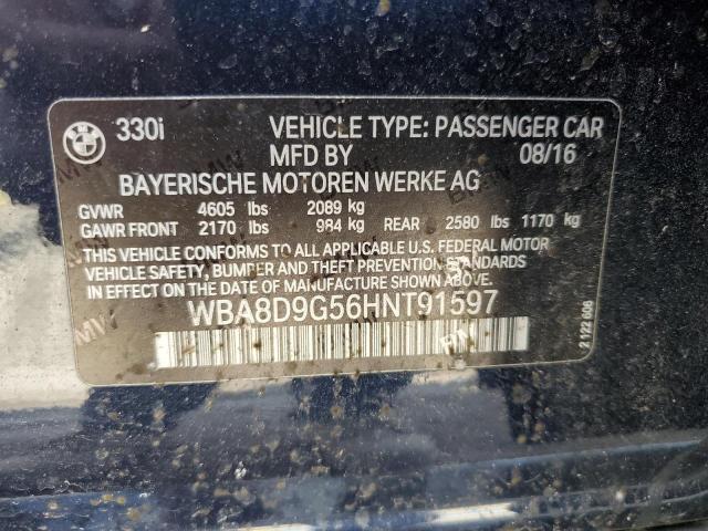 WBA8D9G56HNT91597 BMW 330 XI