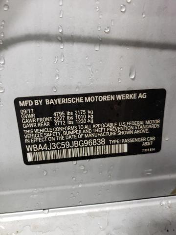 WBA4J3C59JBG96838 BMW 430xi Gran Coupe