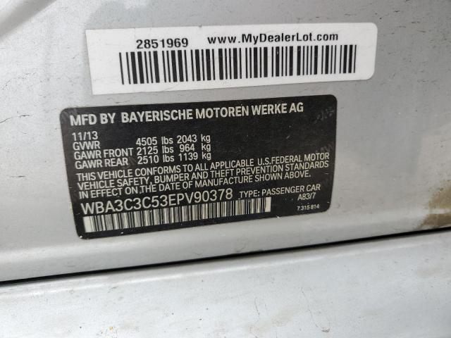 WBA3C3C53EPV90378 BMW 320 I Xdrive