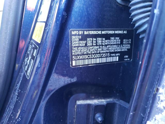 5UXWX9C53G0D73515 BMW X3 Xdrive28i