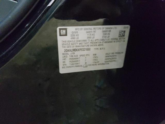 2GKALMEKXF6321660 GMC Terrain Sle