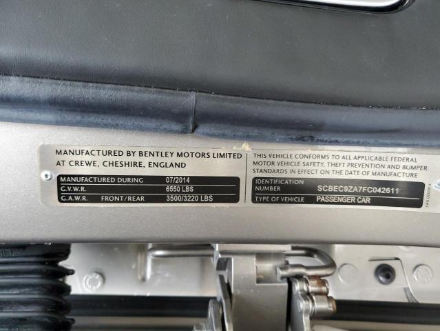 SCBEC9ZA7FC042611 Bentley FLYING SPUR