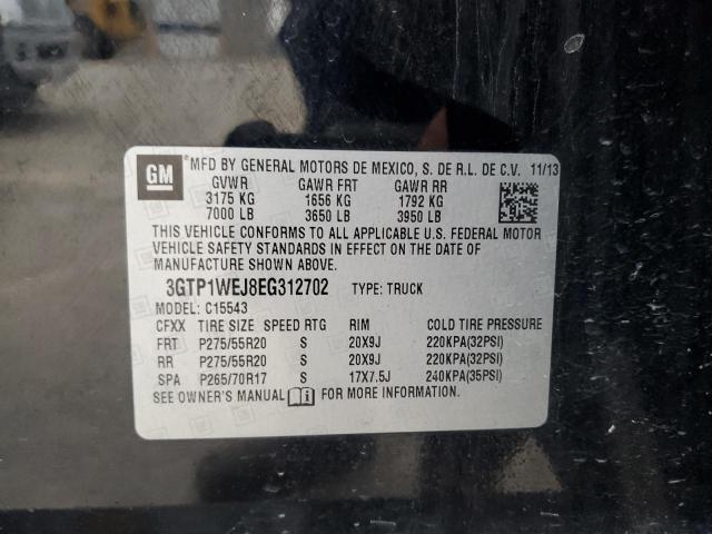3GTP1WEJ8EG312702 GMC Sierra C1500 Denali