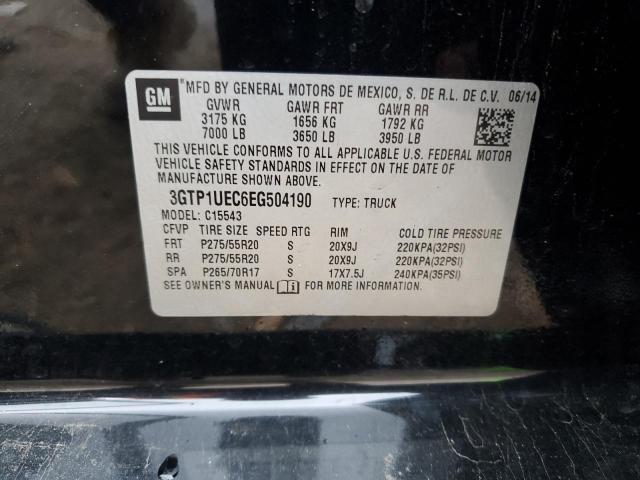 3GTP1UEC6EG504190 GMC Sierra C1500 Sle
