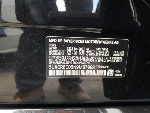 5UXCR6C05N9M87988 BMW X5 Xdrive40i