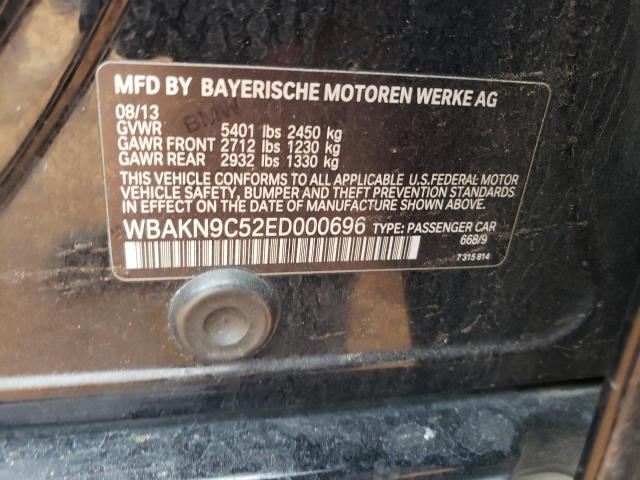 WBAKN9C52ED000696 BMW 550 I