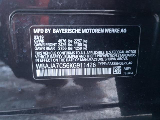 WBAJA7C56KG911426 BMW 530 XI