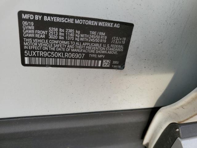 5UXTR9C50KLR06907 BMW X3 Xdrive30i