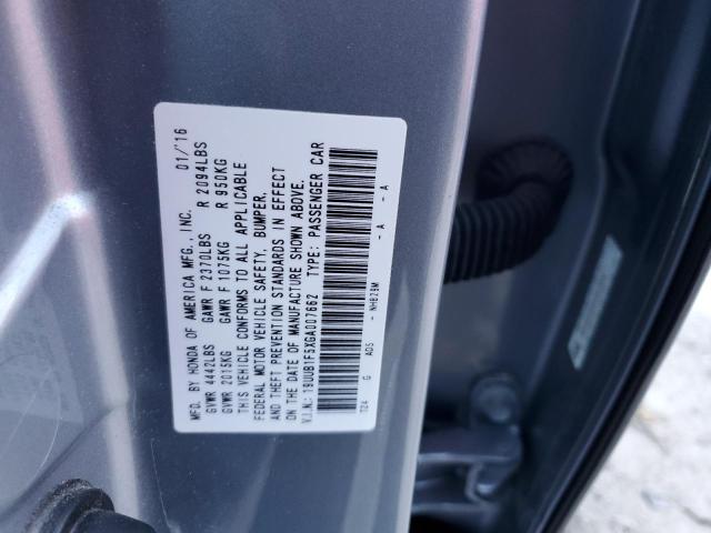 19UUB1F5XGA007662 Acura TLX TECH