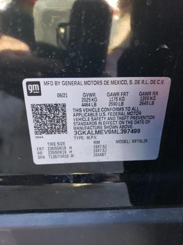 3GKALMEV9ML397499 GMC Terrain Sle