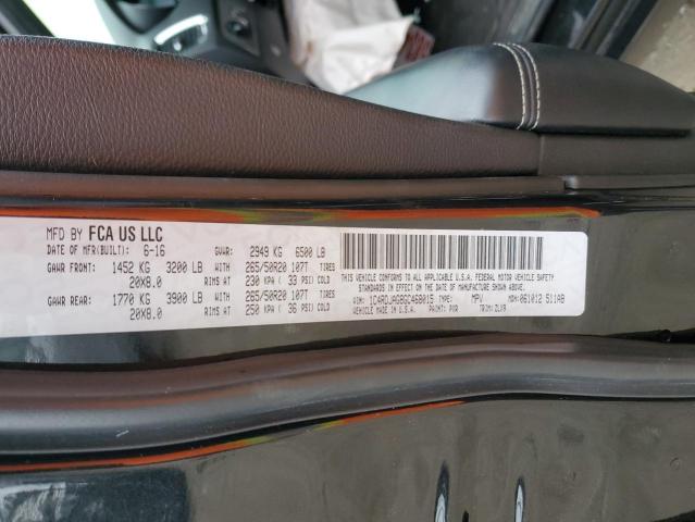 1C4RDJAG8GC468015 Dodge Durango Sxt