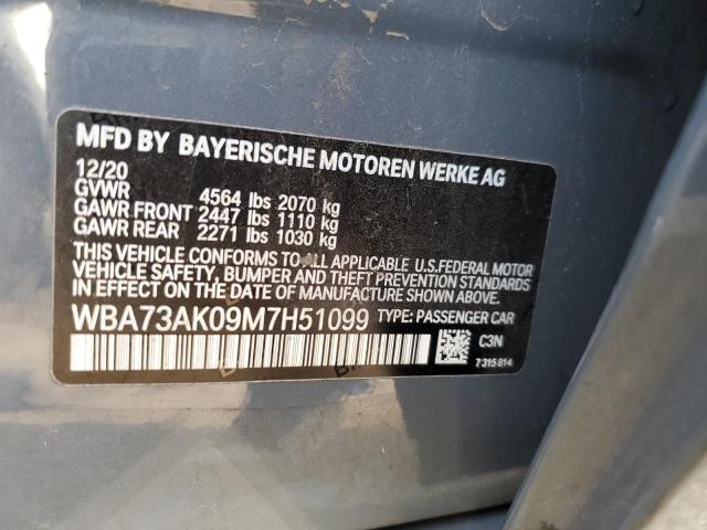WBA73AK09M7H51099 BMW 228XI