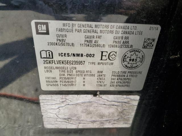 2GKFLVEK5E6235957 GMC Terrain Sle