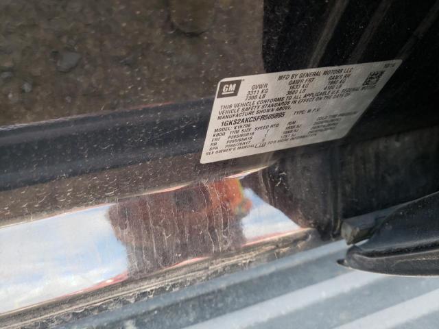 1GKS2AKC5FR505895 GMC YUKON SLE
