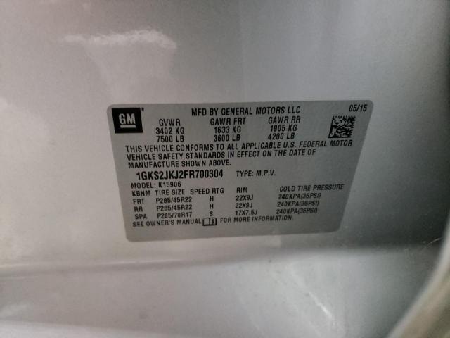 1GKS2JKJ2FR700304 GMC YUKON XL DENALI