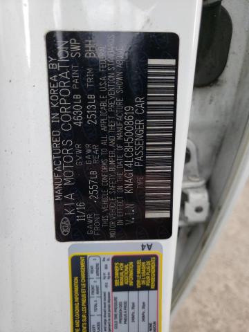 KNAGT4LC8H5008619 KIA OPTIMA HYBRID