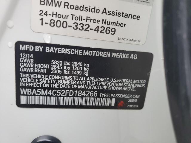 WBA5M4C52FD184266 BMW 535 XIGT