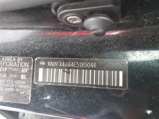KNAFX4A64E5185046 KIA FORTE LX