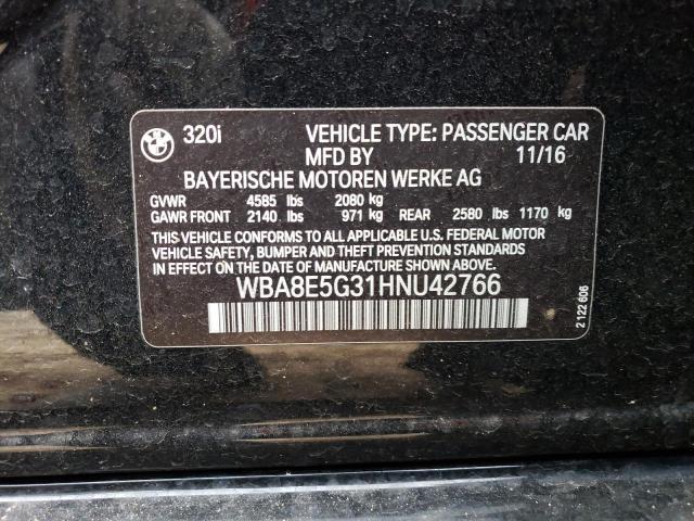 WBA8E5G31HNU42766 BMW 320 XI