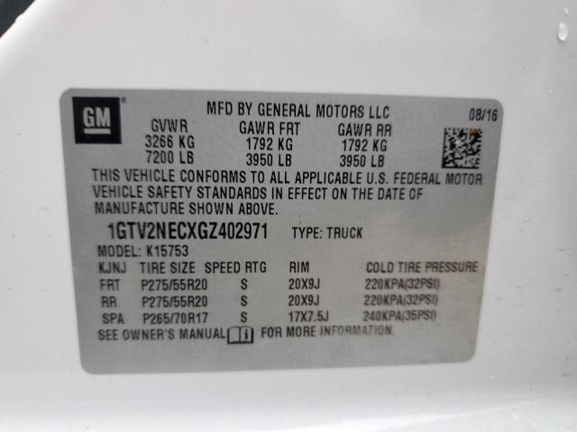 1GTV2NECXGZ402971 GMC Sierra K1500 Slt