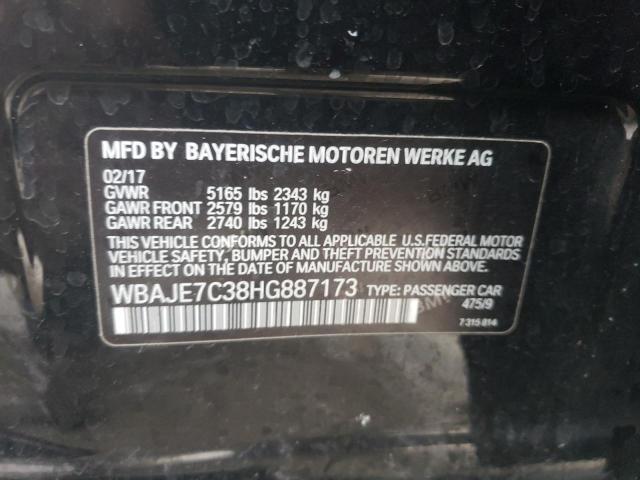 WBAJE7C38HG887173 BMW 540 XI